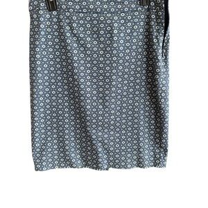 Blue Patterned Women's Skirt